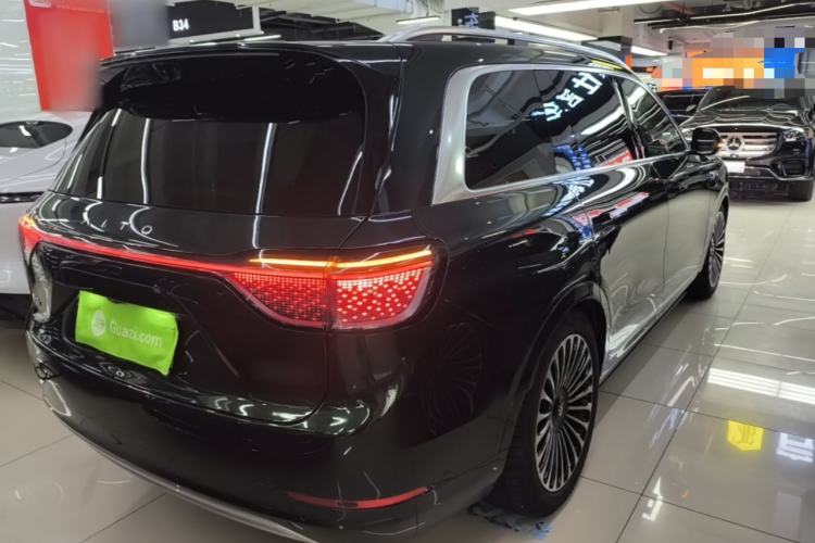 Used Hima AITO M9 2025 Pure Electric Ultra Version 100 kWh 6-Seater Model Rear Right 45 Deg