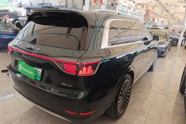 Used Hima AITO M9 2025 Extended-Range Ultra Version 52 kWh 5-Seater Edition Rear Right 45 Deg