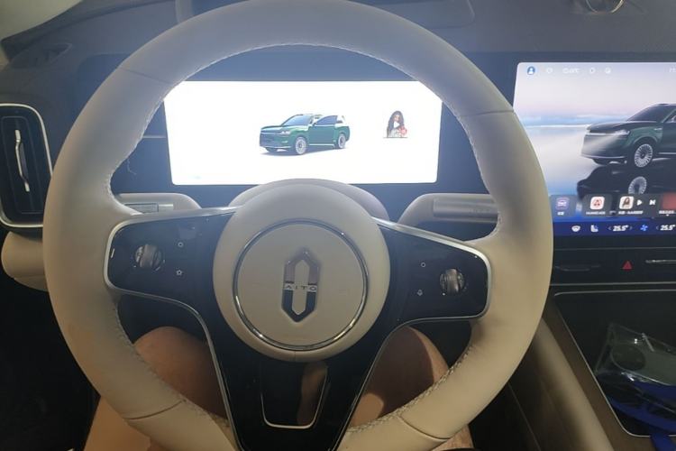 Used Hima AITO M9 2025 Pure Electric Ultra Version 100 kWh 6-Seater Model Steering Wheel