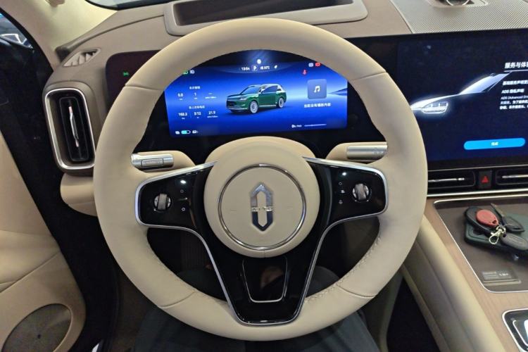 Used Hima AITO M9 2025 Pure Electric Ultra Version 100 kWh 6-Seater Model Steering Wheel