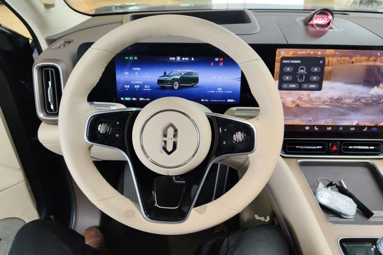 Used Hima AITO M9 2025 Pure Electric Ultra Version 100 kWh 6-Seater Model Steering Wheel
