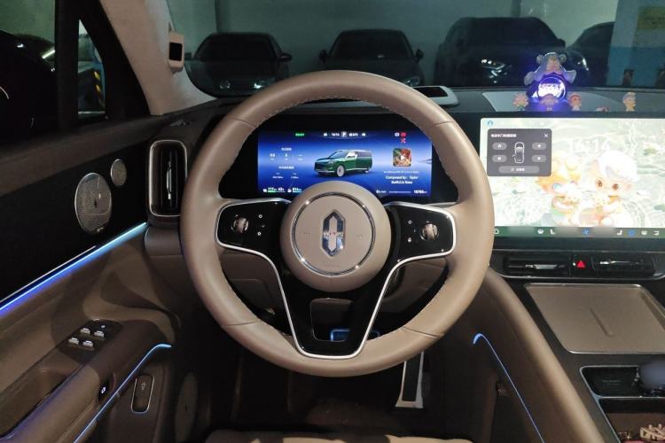 Used Hima AITO M9 2025 Extended-Range Ultra Version 52 kWh 6-Seater Steering Wheel