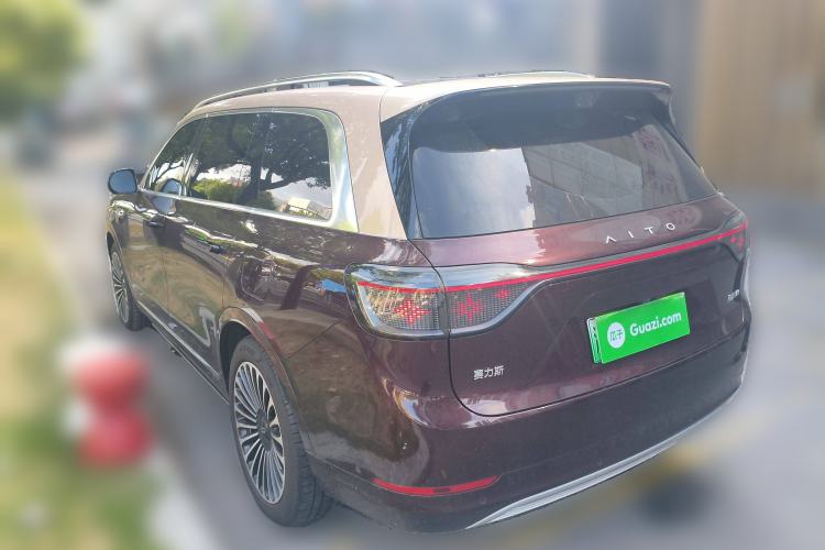 Used Hima AITO M9 2025 Extended-Range Ultra Version 52 kWh 6-Seater Rear Left 45 Deg