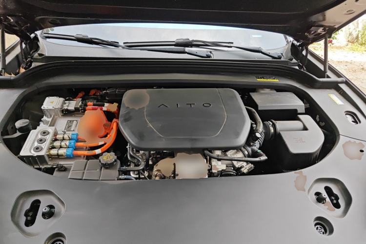 Used Hima AITO M9 2025 Extended-Range Ultra Version 52 kWh 6-Seater Engine Bay