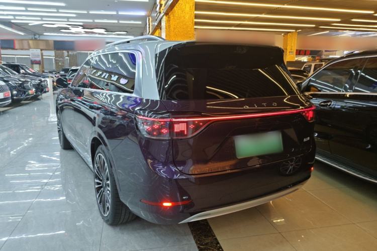 Used Hima AITO M9 2025 Extended-Range Ultra Version 52 kWh 5-Seater Edition Rear Left 45 Deg