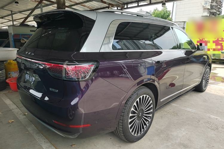 Used Hima AITO M9 2025 Extended-Range Ultra Version 52 kWh 6-Seater Rear Right 45 Deg