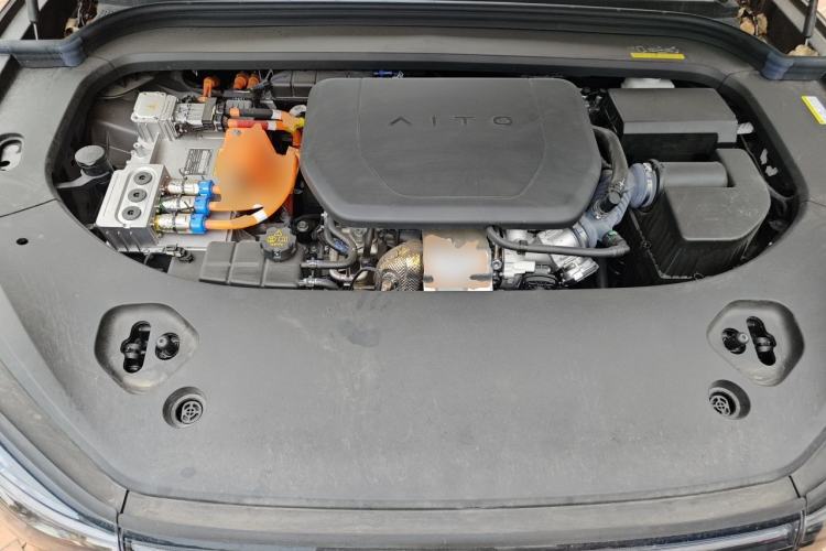 Used Hima AITO M9 2025 Extended-Range Ultra Version 52 kWh 6-Seater Engine Bay