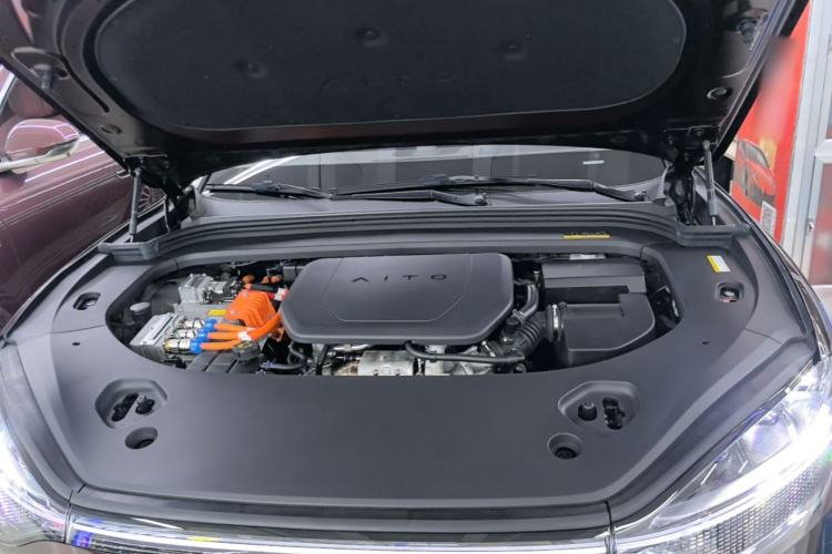 Used Hima AITO M9 2025 Extended-Range Ultra Version 52 kWh 6-Seater Engine Bay