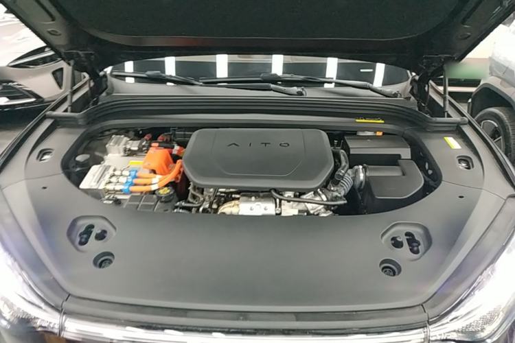 Used Hima AITO M9 2025 Extended-Range Ultra Version 52 kWh 6-Seater Engine Bay
