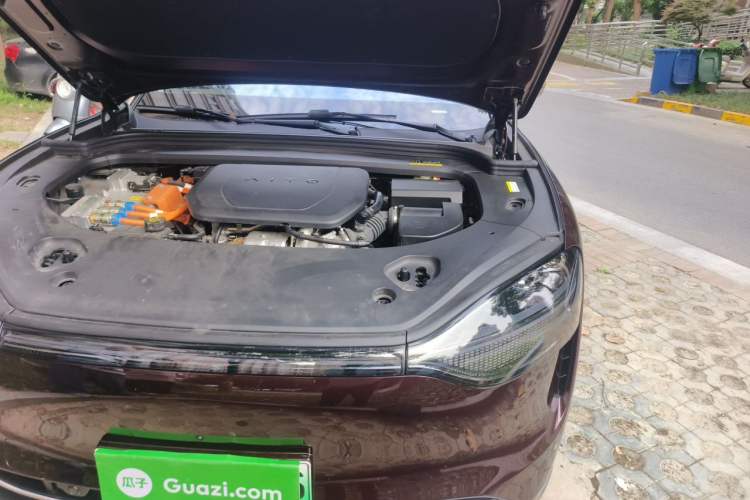 Used Hima AITO M9 2025 Extended-Range Ultra Version 52 kWh 6-Seater Engine Bay Left