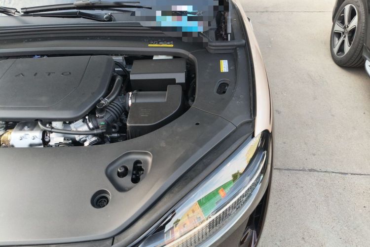 Used Hima AITO M9 2025 Extended-Range Ultra Version 52 kWh 6-Seater Engine Bay Left