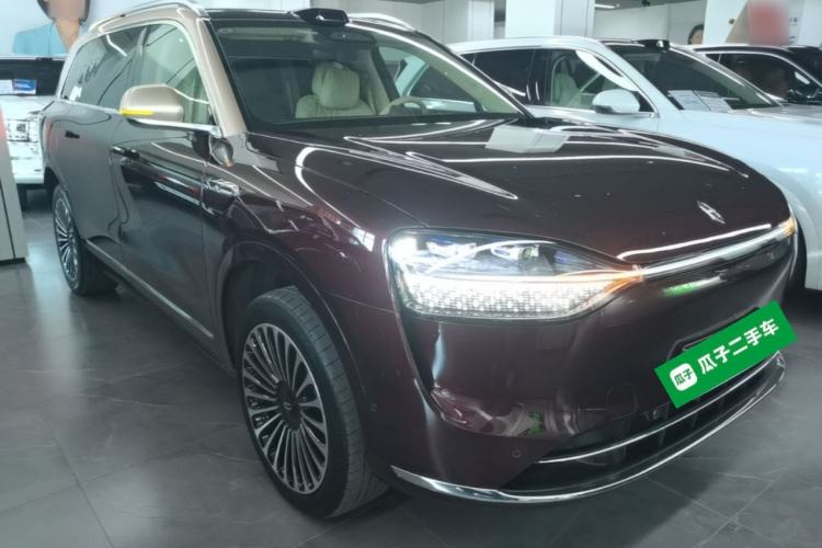Used Hima AITO M9 2025 Extended-Range Ultra Version 52 kWh 6-Seater Front Right 45 Deg
