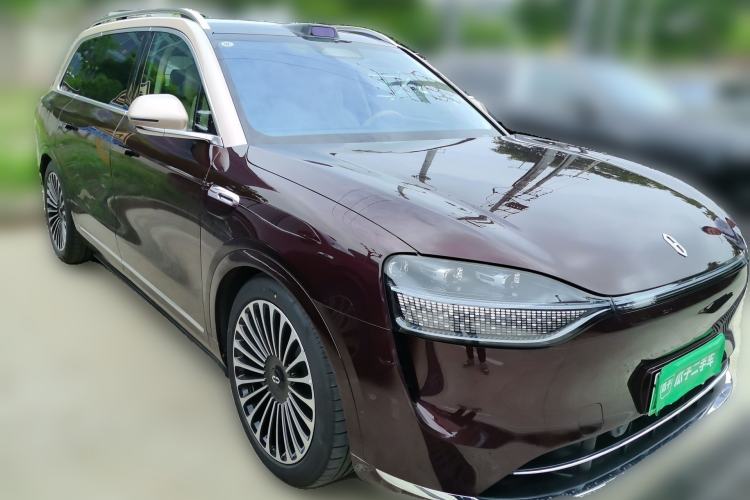 Used Hima AITO M9 2025 Extended-Range Ultra Version 52 kWh 6-Seater Front Right 45 Deg