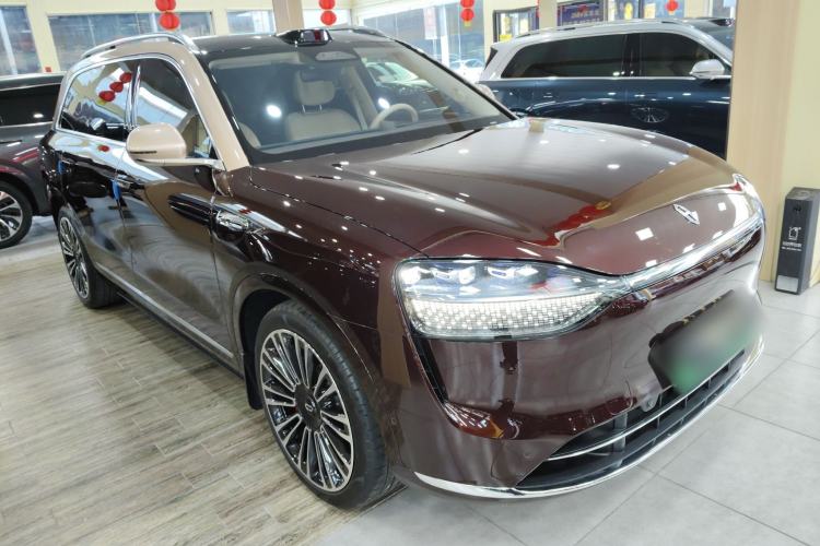 Used Hima AITO M9 2025 Extended-Range Ultra Version 52 kWh 6-Seater Front Right 45 Deg