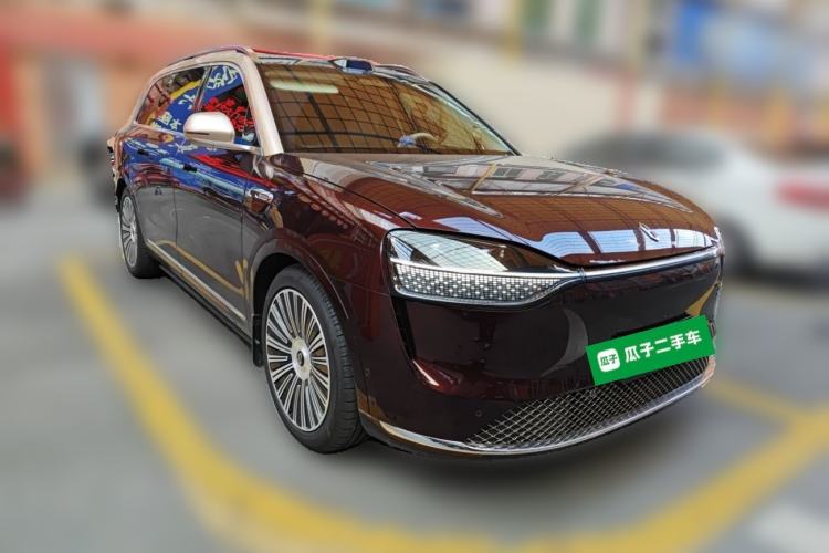 Used Hima AITO M9 2025 Pure Electric Ultra Version 100 kWh 6-Seater Model Front Right 45 Deg
