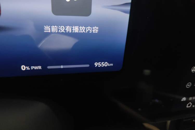 Used Hima AITO M9 2025 All-Electric Ultra Version 100 kWh 5-Seater Model Odometer Close Up