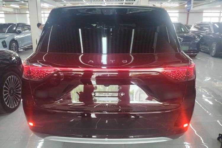 Used Hima AITO M9 2025 Pure Electric Ultra Version 100 kWh 6-Seater Model Rear