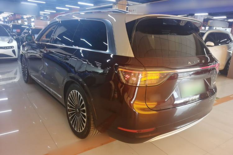 Used Hima AITO M9 2025 Extended-Range Ultra Version 52 kWh 6-Seater Rear Left 45 Deg
