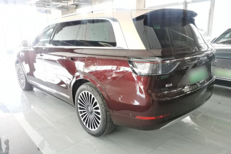 Used Hima AITO M9 2025 Extended-Range Ultra Version 52 kWh 6-Seater Rear Left 45 Deg