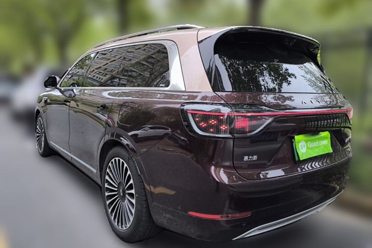 Used Hima AITO M9 2025 Pure Electric Ultra Version 100 kWh 6-Seater Model Rear Left 45 Deg