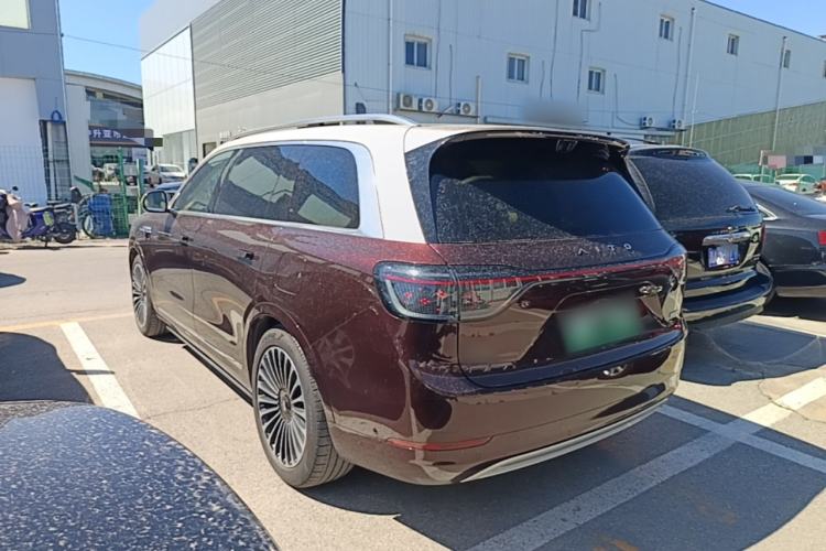 Used Hima AITO M9 2025 Extended-Range Ultra Version 52 kWh 6-Seater Rear Left 45 Deg