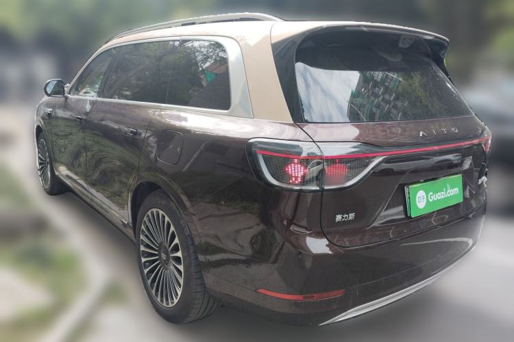 Used Hima AITO M9 2025 Extended-Range Ultra Version 52 kWh 6-Seater Rear Left 45 Deg