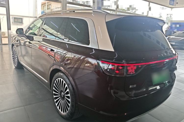 Used Hima AITO M9 2025 Extended-Range Ultra Version 52 kWh 6-Seater Rear Left 45 Deg