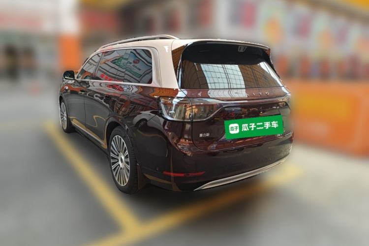 Used Hima AITO M9 2025 Pure Electric Ultra Version 100 kWh 6-Seater Model Rear Left 45 Deg