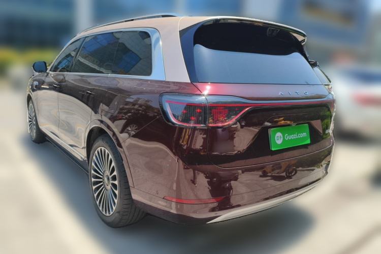 Used Hima AITO M9 2025 Extended-Range Ultra Version 52 kWh 6-Seater Rear Left 45 Deg