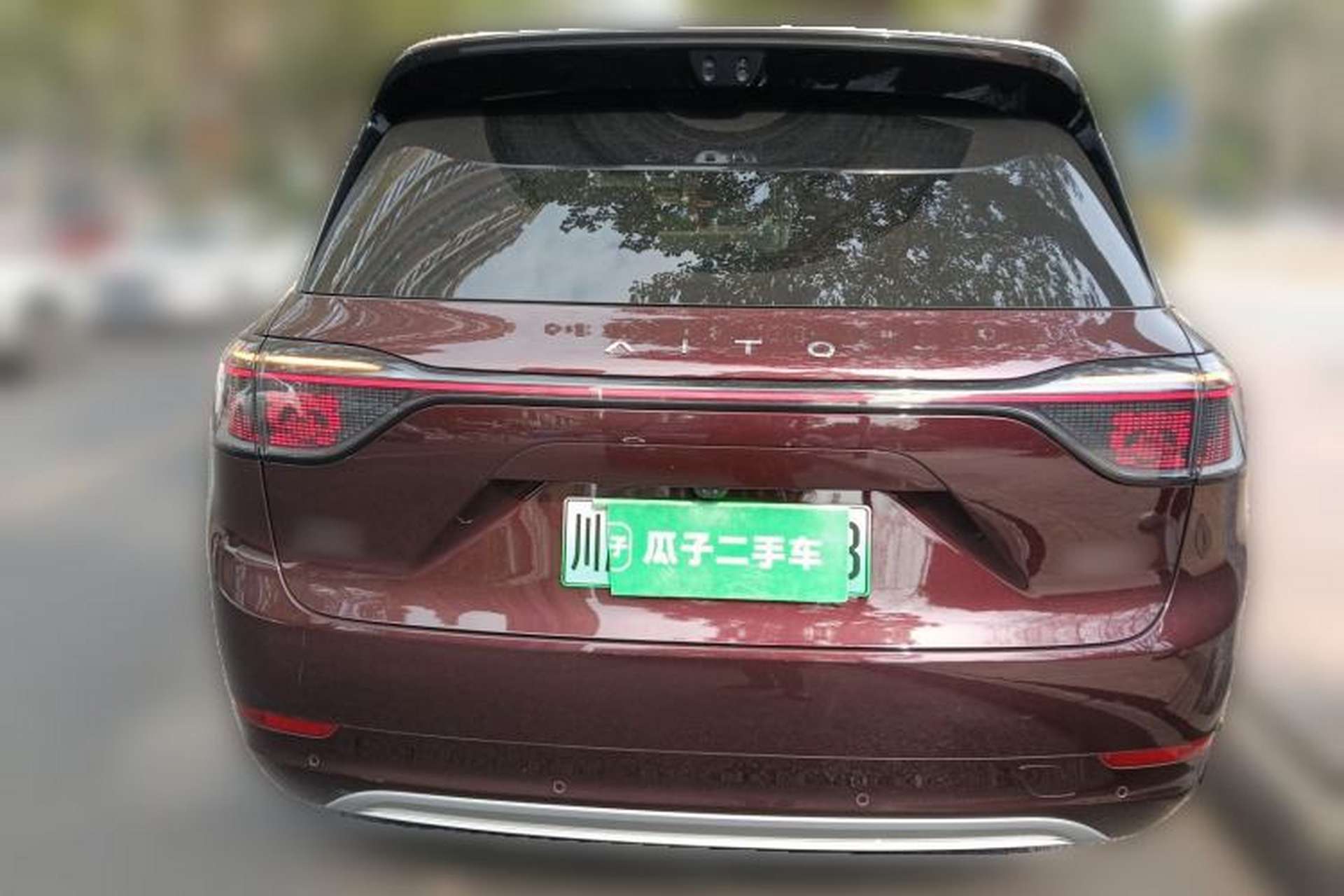 Used Hima AITO M9 2025 Extended-Range Ultra Version 52 kWh 6-Seater Rear