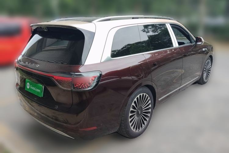 Used Hima AITO M9 2025 Extended-Range Ultra Version 52 kWh 6-Seater Rear Right 45 Deg