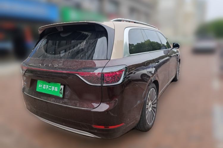 Used Hima AITO M9 2025 Extended-Range Ultra Version 52 kWh 6-Seater Rear Right 45 Deg