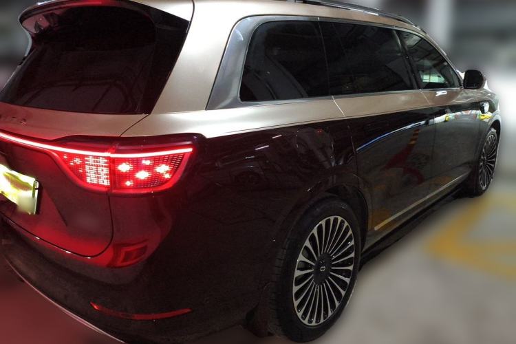 Used Hima AITO M9 2025 Extended-Range Max Version 52 kWh 5-Seater Edition Rear Right 45 Deg