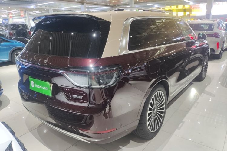 Used Hima AITO M9 2025 Extended-Range Ultra Version 52 kWh 6-Seater Rear Right 45 Deg