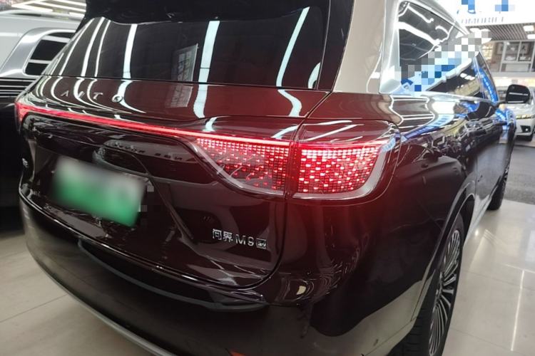 Used Hima AITO M9 2025 All-Electric Ultra Version 100 kWh 5-Seater Model Rear Right 45 Deg