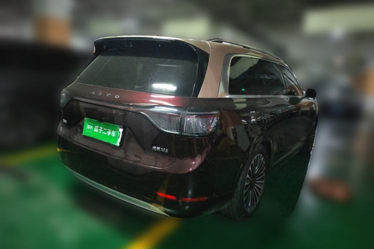 Used Hima AITO M9 2025 Extended-Range Ultra Version 52 kWh 6-Seater Rear Right 45 Deg