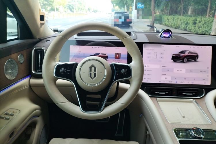 Used Hima AITO M9 2025 Extended-Range Ultra Version 52 kWh 6-Seater Steering Wheel