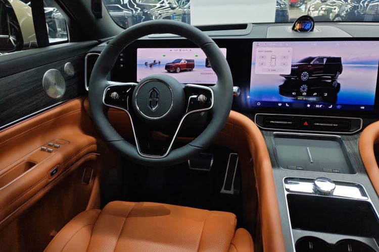 Used Hima AITO M9 2025 Extended-Range Ultra Version 52 kWh 6-Seater Steering Wheel