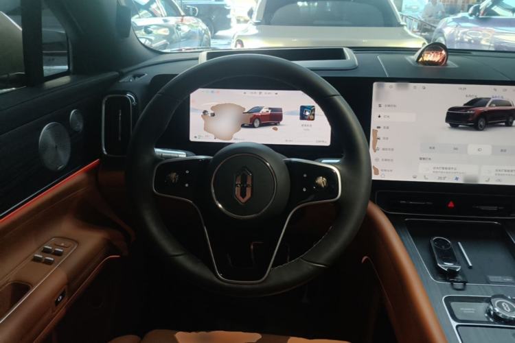Used Hima AITO M9 2025 Extended-Range Max Version 52 kWh 6-Seater Edition Steering Wheel