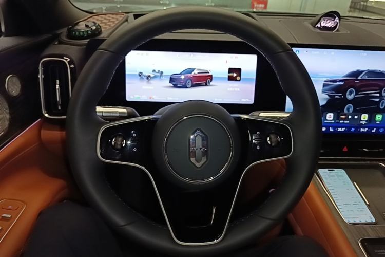 Used Hima AITO M9 2025 Extended-Range Ultra Version 52 kWh 5-Seater Edition Steering Wheel
