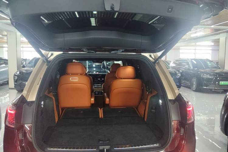 Used Hima AITO M9 2025 Pure Electric Ultra Version 100 kWh 6-Seater Model Trunk