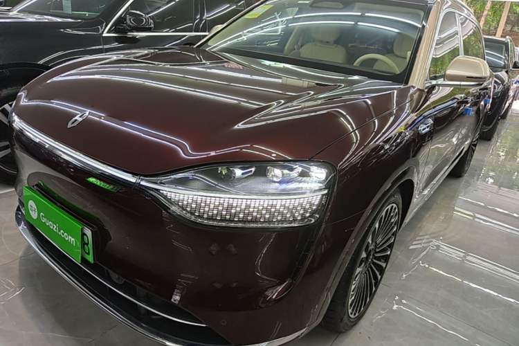 Used Hima AITO M9 2025 Extended-Range Ultra Version 52 kWh 6-Seater Guazi used car, China used car export, Used car for sale, Used Hima cars, Cheapest cars for sale