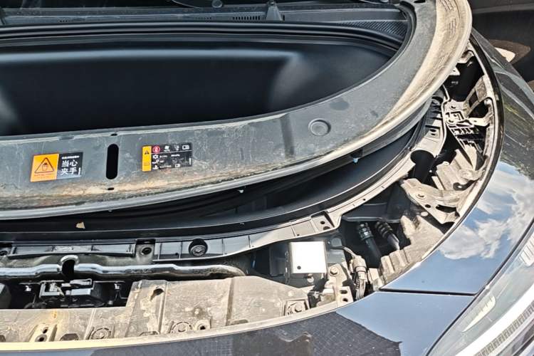 Used Hima H5 2025 Model Pure Electric Max Long Range Engine Bay Left