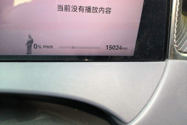 Used Hima H5 2025 Model Pure Electric Pro Odometer Close Up