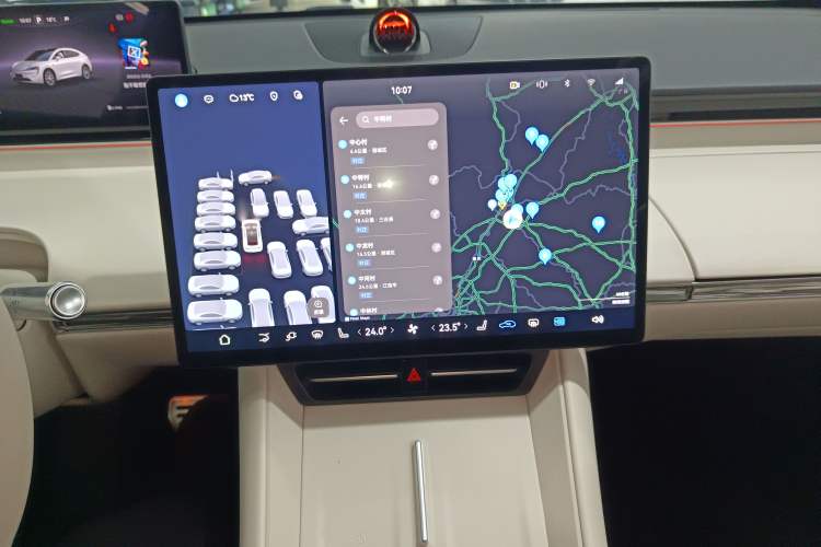 Used Hima Luxeed R7 2024 All-Electric 802 km Max Audio And AC Panel