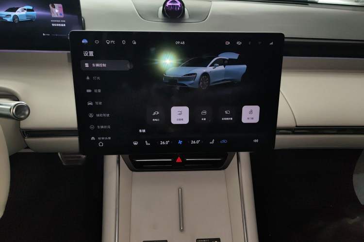Used Hima Luxeed S7 2024 Ultra Four-Wheel Drive Flagship Edition Audio And AC Panel