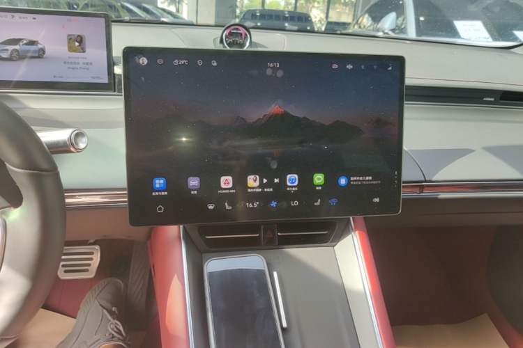 Used Hima Luxeed S7 2024 Max Rear-Drive Long-Range Intelligent Driving Version Audio And AC Panel