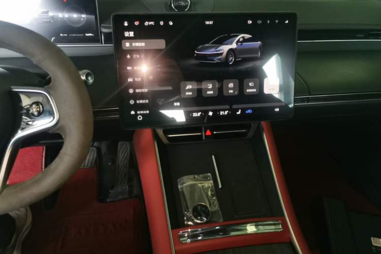 Used Hima Luxeed S7 2024 Ultra Four-Wheel Drive Flagship Edition Audio And AC Panel