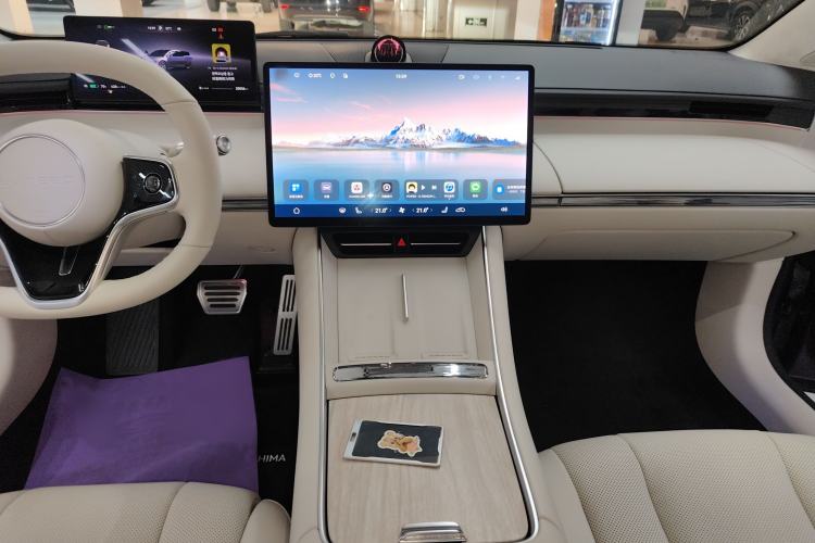 Used Hima Luxeed S7 2024 Ultra Four-Wheel Drive Flagship Edition Audio And AC Panel