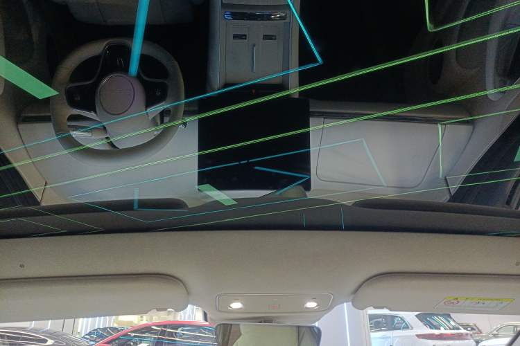 Used Hima Luxeed S7 2024 Max+ Rear-Drive Ultra-Range Intelligent Driving Edition Headliner